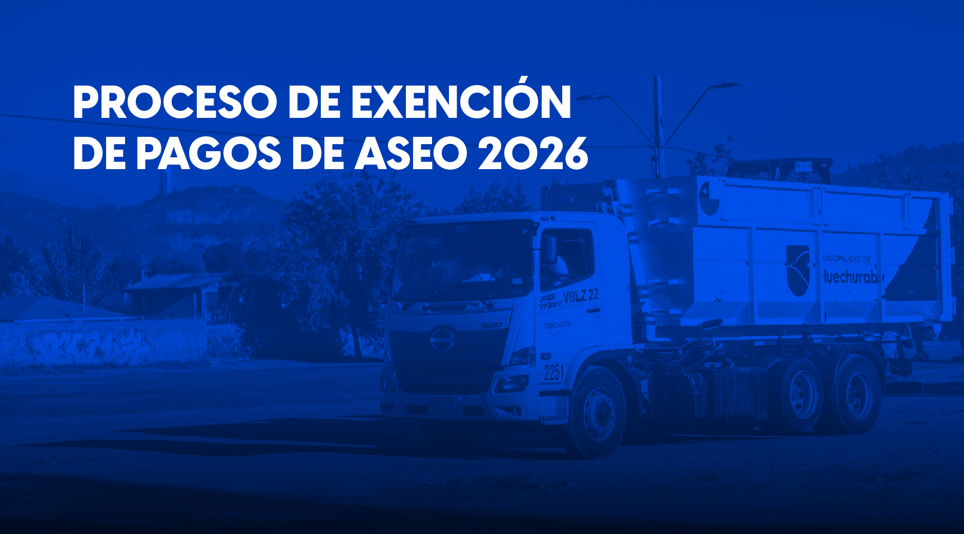 Exención Derechos de Aseo