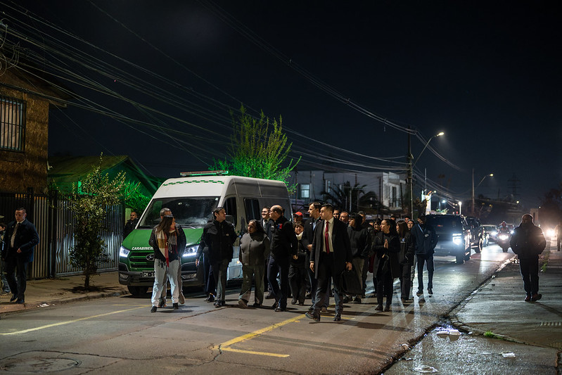 Visita Ministro Seguridad