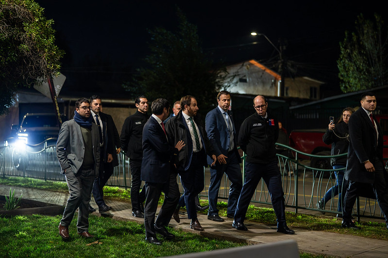 Visita Ministro Seguridad