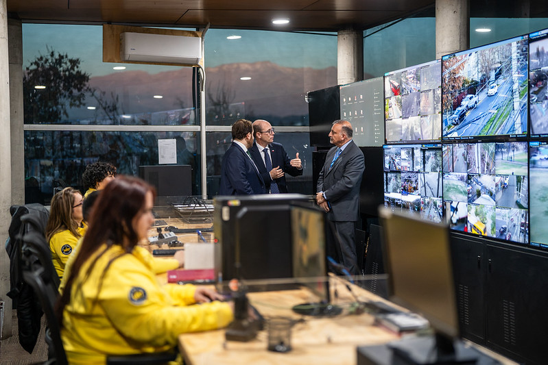 Visita Ministro Seguridad