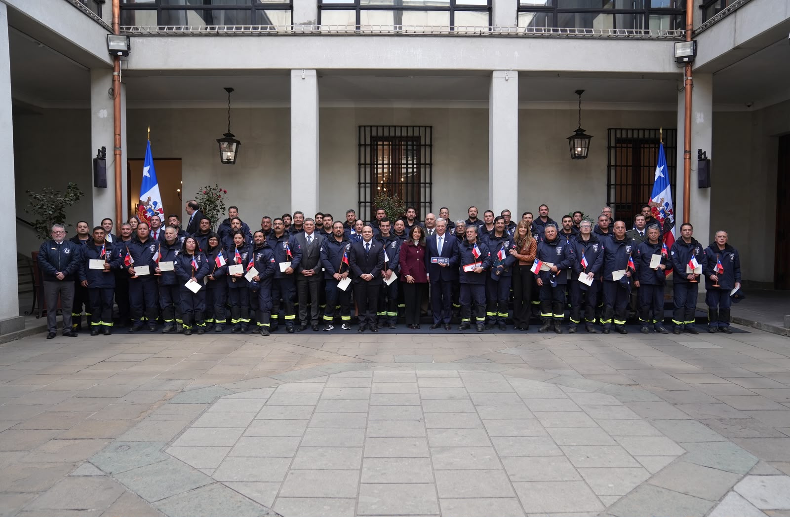 Bomberos Condecorados