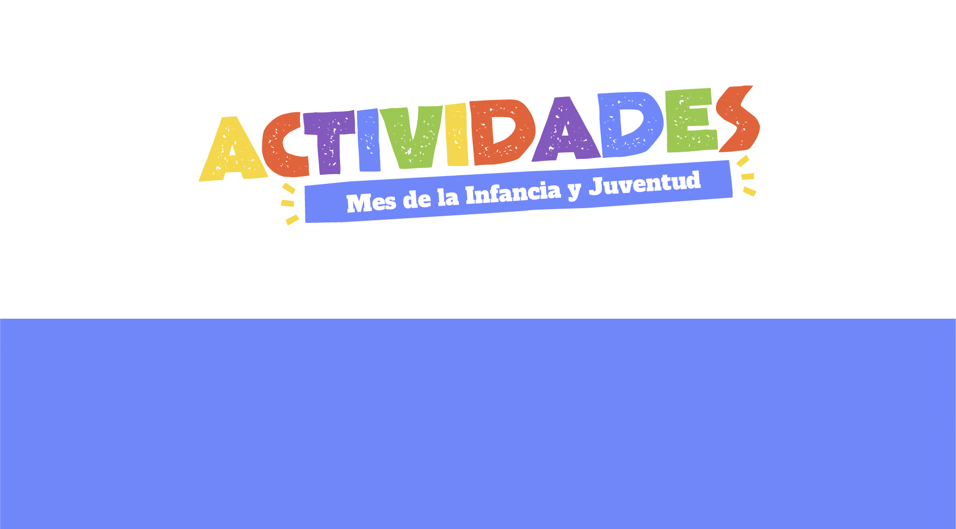 Mes del Niño y Juventud