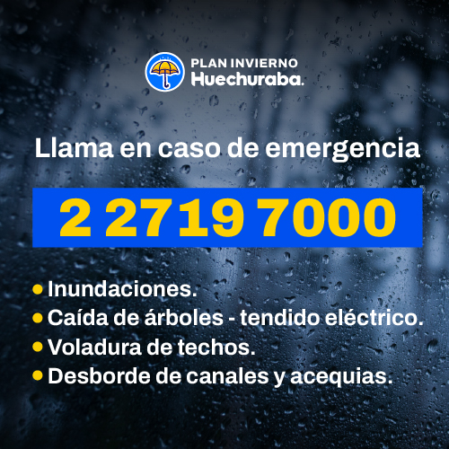 Emergencias lluvias