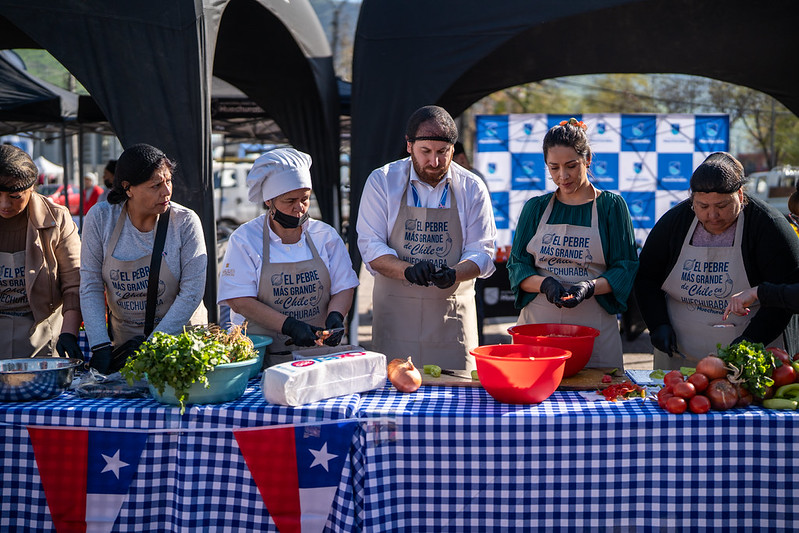 Pebre y empanada