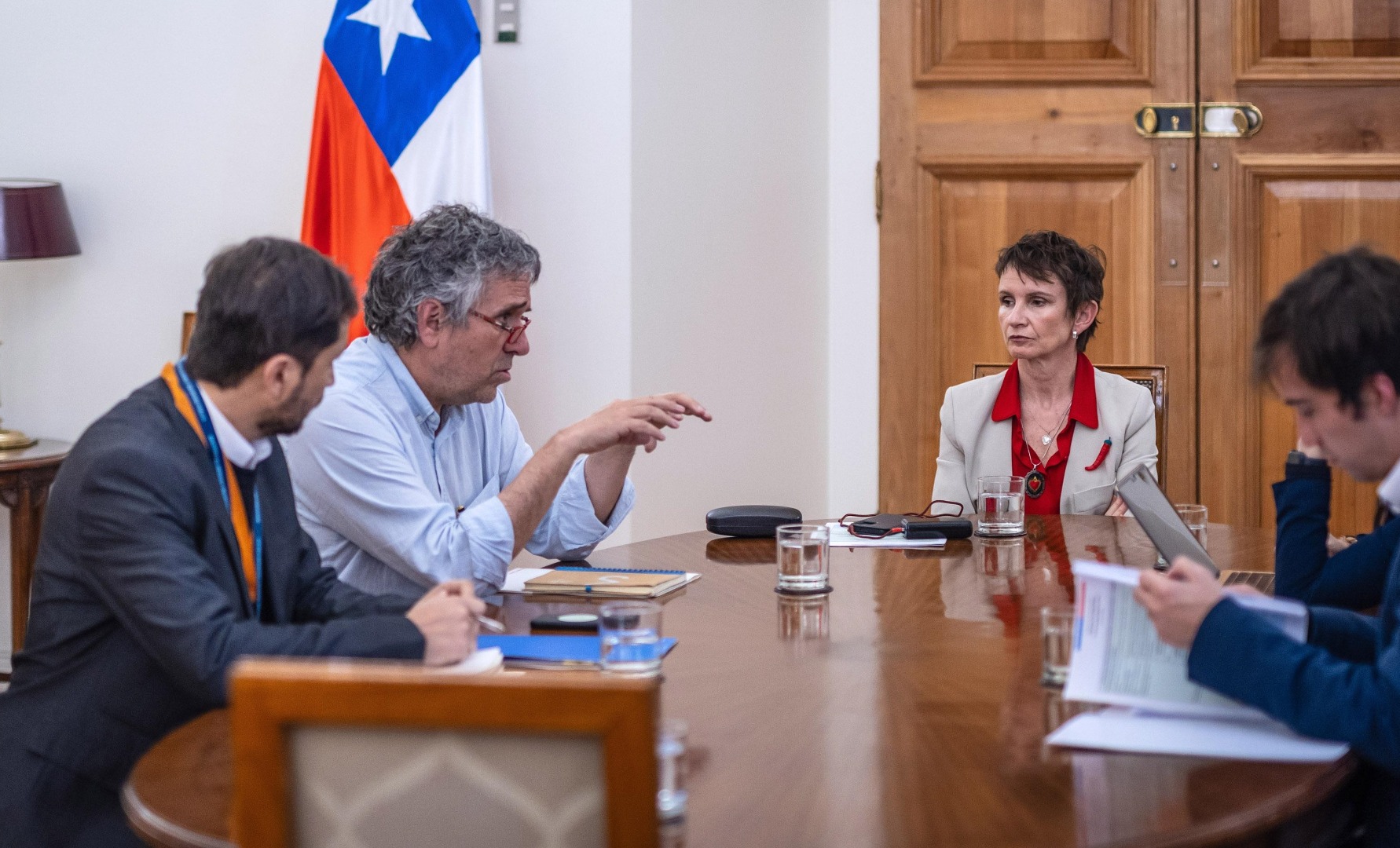 Reunión con ministra Tohá