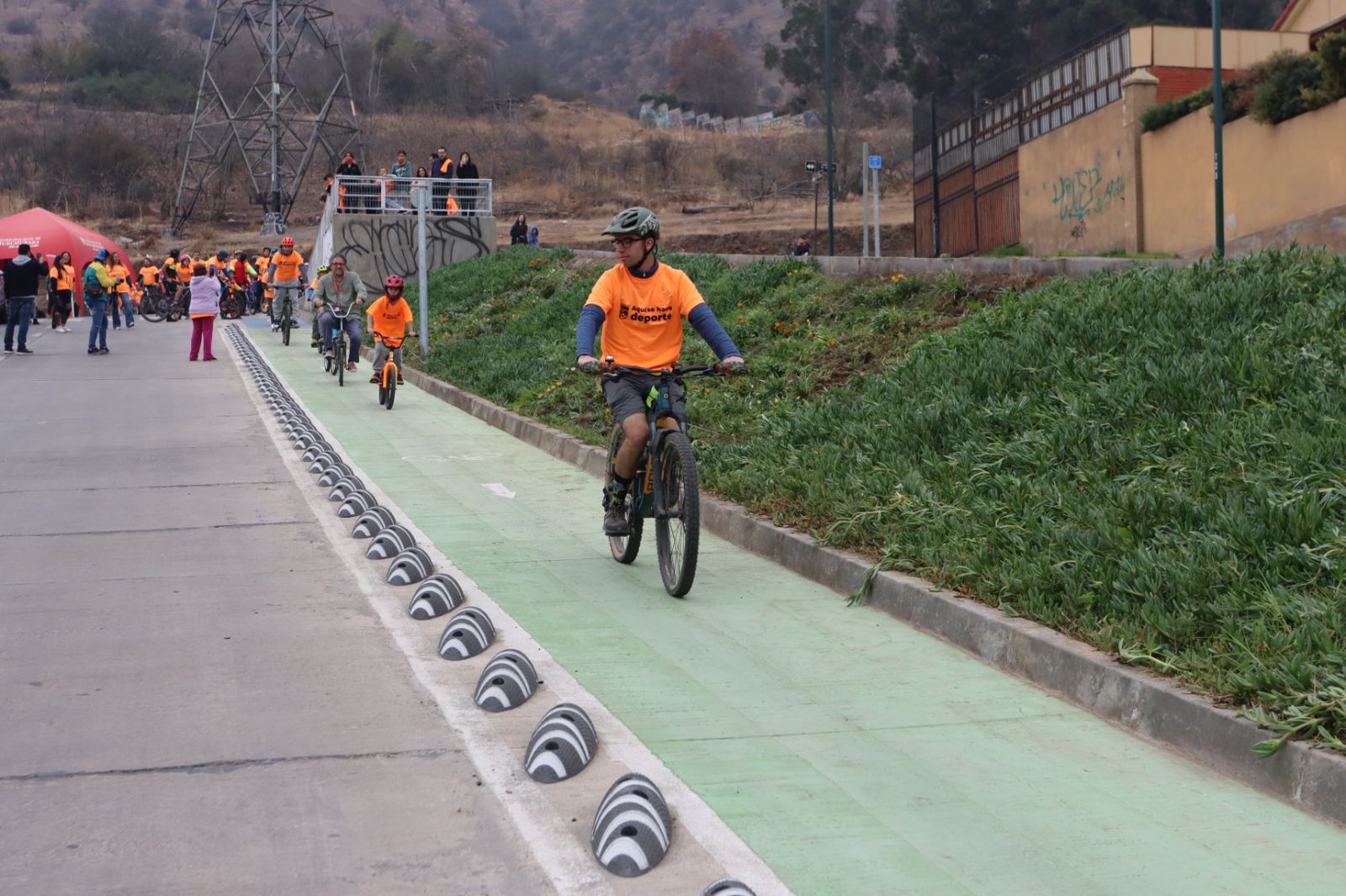 Inauguración Ciclovía El Carmen