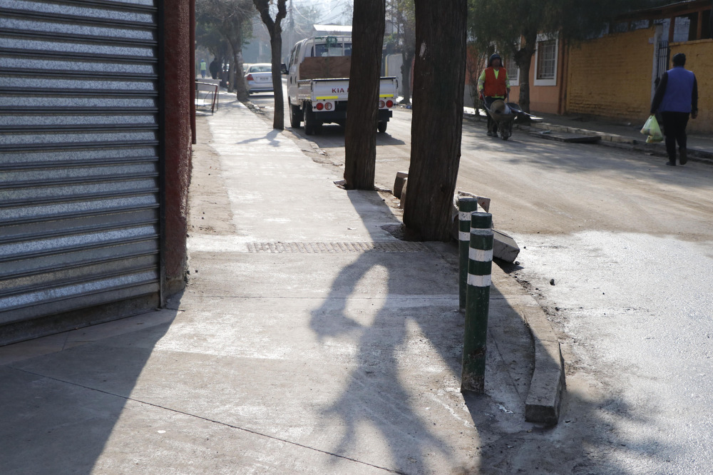 Pavimentación veredas Casco Antiguo