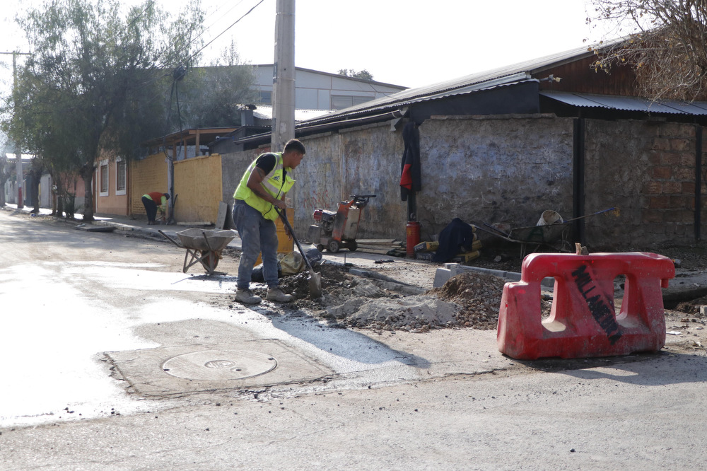 Pavimentación veredas Casco Antiguo