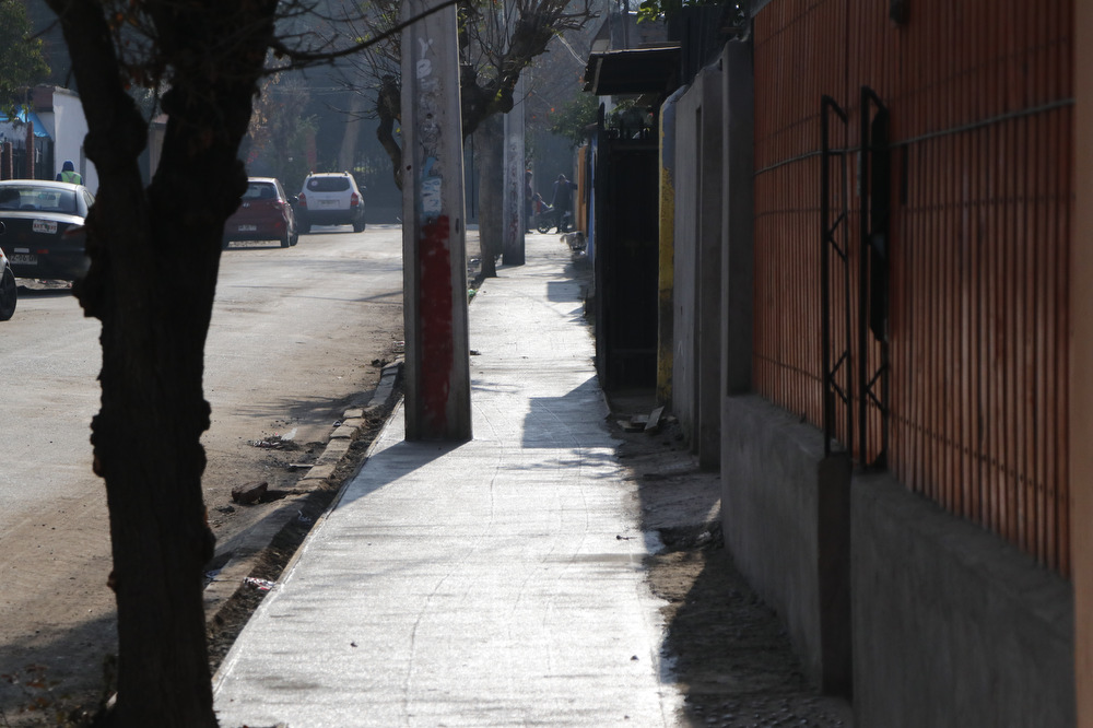 Pavimentación veredas Casco Antiguo