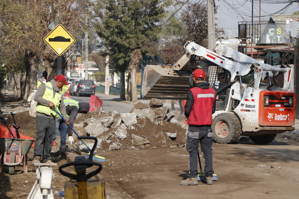 Pavimentación veredas Casco Antiguo