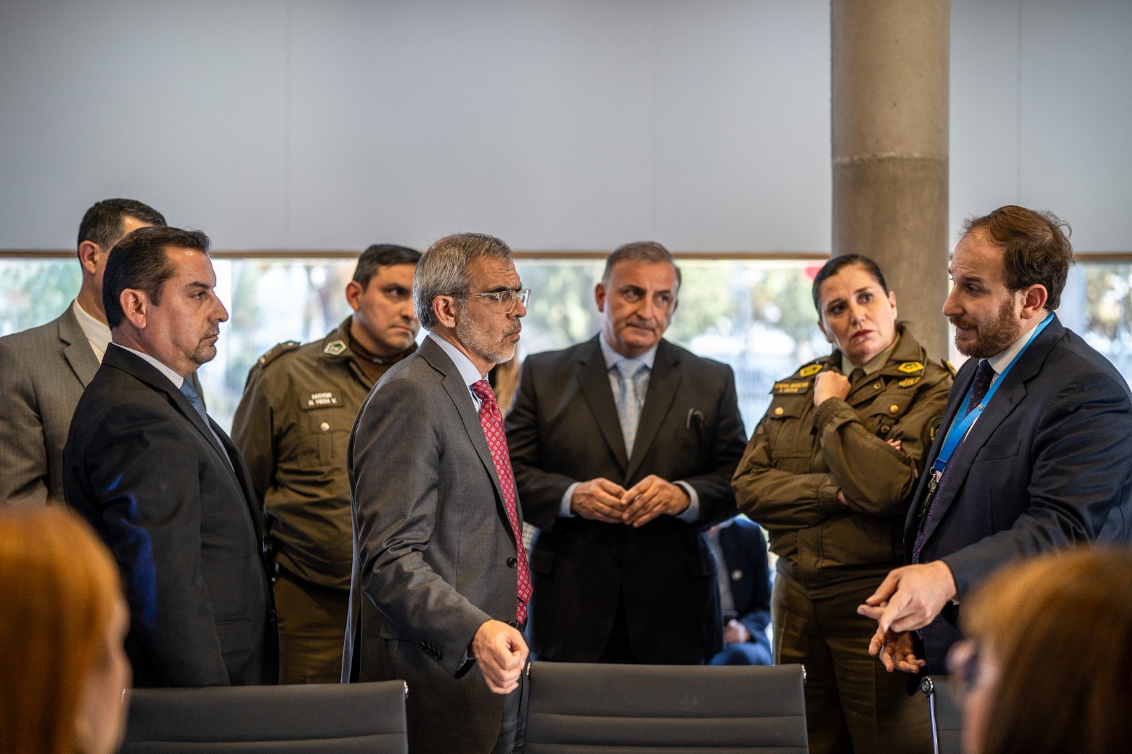 Visita Ministro Seguridad