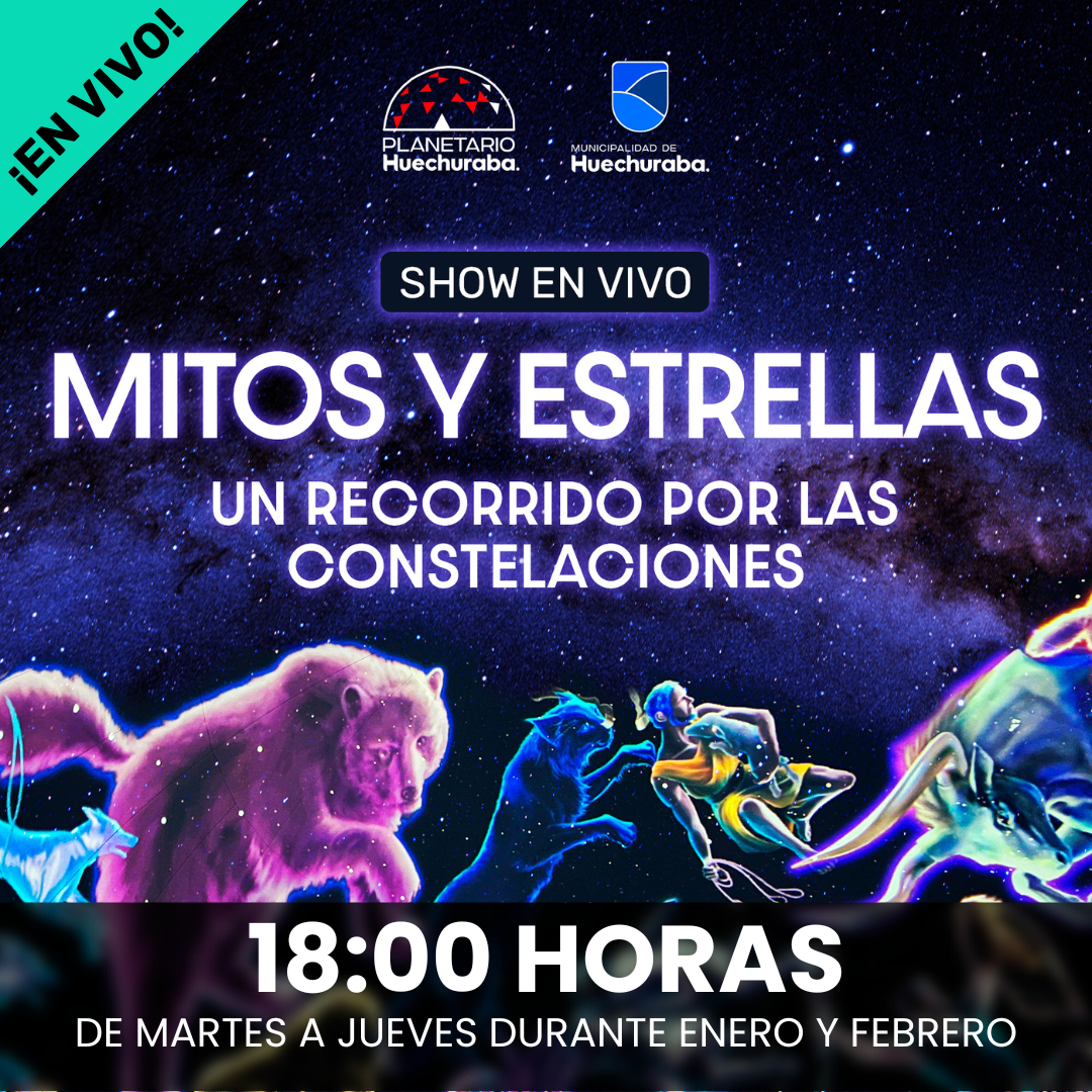 Mitos y Estrellas: Un recorrido por las Constelaciones (Show en vivo)